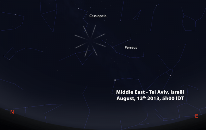 perseids 2013 MIDDLE EAST