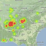 Heat Map For AMS Event 2013/1907