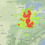 Heat Map For Midwest Fireball - September 26th, 2013